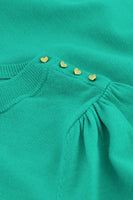CLT-233-PUL-AW23 - Milly fijngebreide pullover met pofmouw