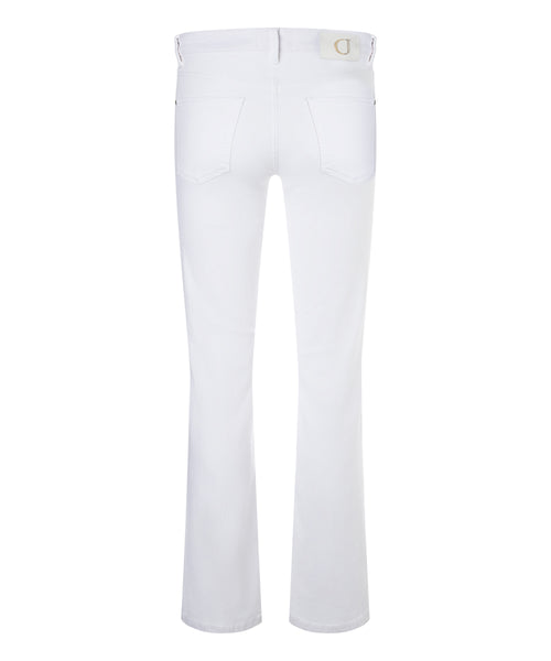9049 0012-20 L33 - Paris flared witte jeans